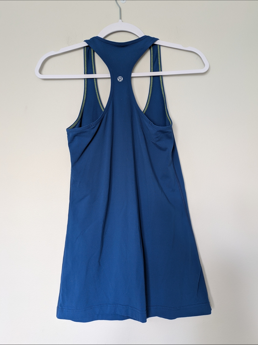 lululemon athletica Women's Blue Racerback Tank Top